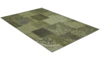 Cosmo grønn - flatvevd teppe