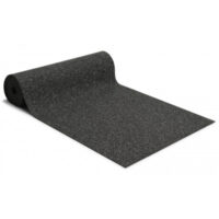 Comfort svart/grå - gummimatta/gymmatta på metervara